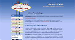 Desktop Screenshot of peasepottage.info